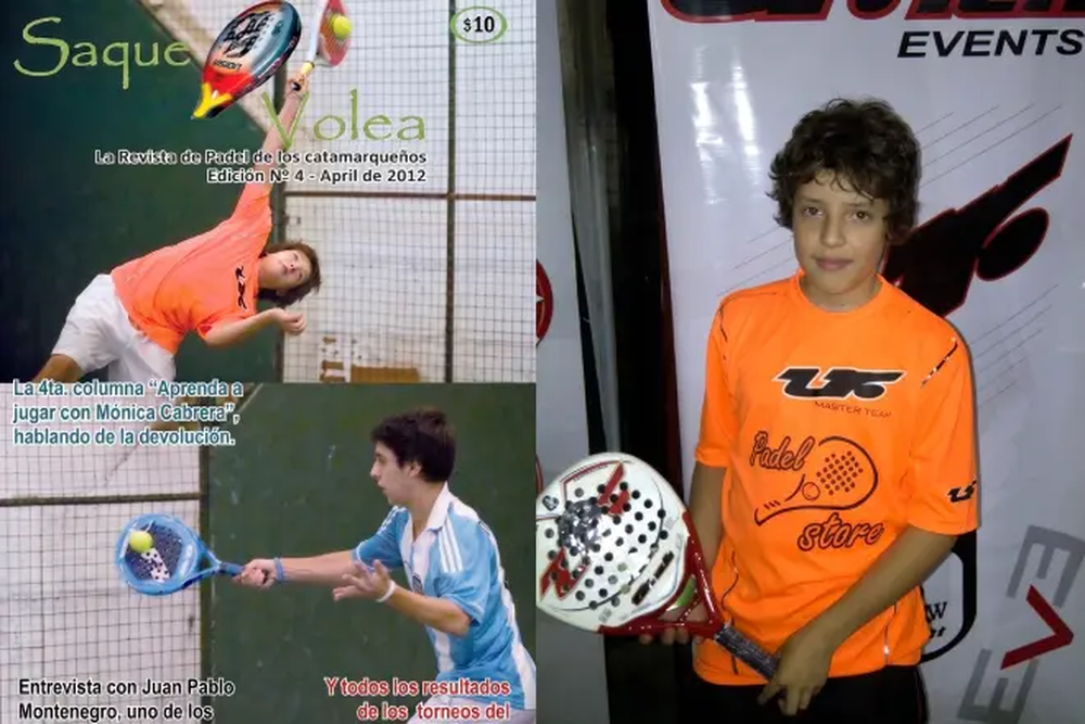 Con s&oacute;lo 12 a&ntilde;os, su apellido ya estaba en la portada de las revistas de Catamarca.