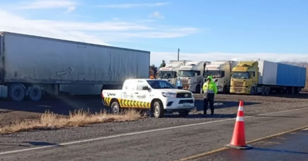Neuquén, paralizada por el invierno: rutas cortadas y más de 100 camiones varados
