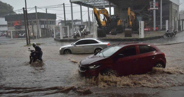Córdoba es otra de las provincias que sufre fuertes lluvias e inundaciones