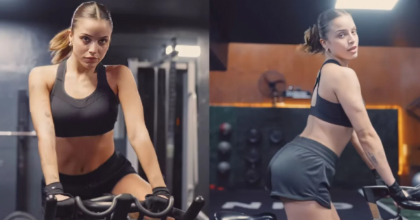 Emilia Mernes compartió un challenge en Tik Tok y sorprendió a sus seguidores