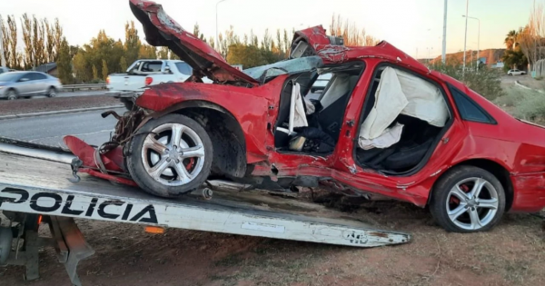 Identificaron al joven que falleció al chocar con un poste en la Ruta 7