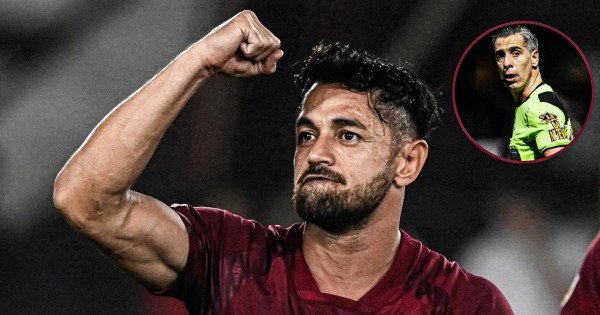 Lautaro Acosta fue suspendido tras sus dichos contra el arbitraje y la AFA