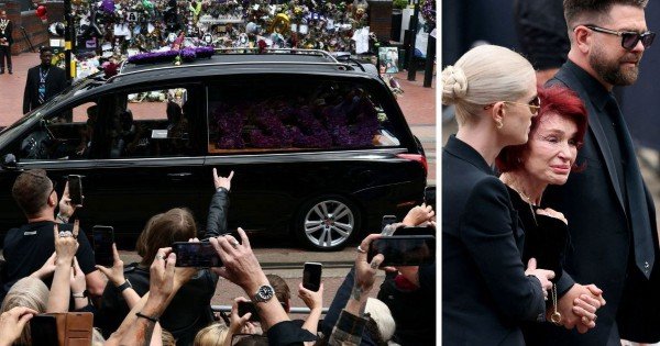 Despedida a Ozzy Osbourne: familia, amigos y fans se unieron por la leyenda del metal