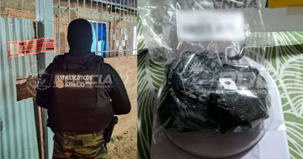 Rincón de los Sauces: secuestran drogas, dinero y detienen a una pareja por microtráfico