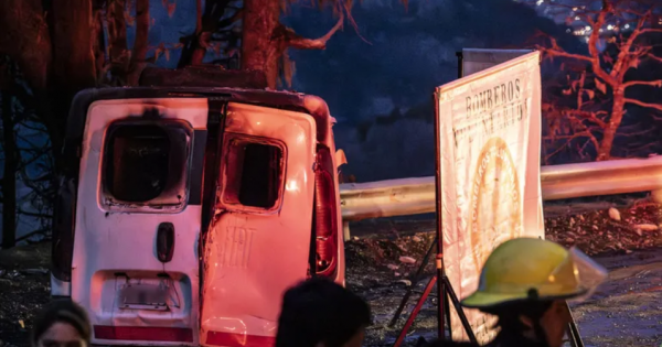 Hallaron un cuerpo calcinado dentro de un auto en San Martín de los Andes