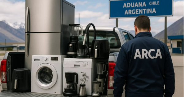 Este finde se estrena la chance de traer heladeras y lavarropas desde Chile