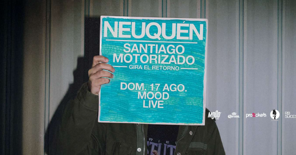 Santiago Motorizado abre en Neuquén la gira de su primer disco solista