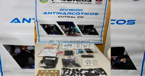 Desarticulan otro kiosco narco en Cutral Co: es el tercero en agosto