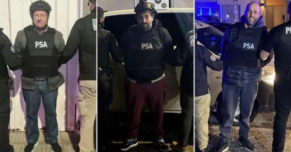 Cayó García Furfaro junto a su madre, hermanos y directivos de HLB Pharma