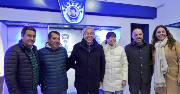 Figueroa inaugura obras en Zapala y extiende el programa que financia a clubes neuquinos Figueroa inaugura obras en Zapala y extiende el programa que financia a clubes neuquinos