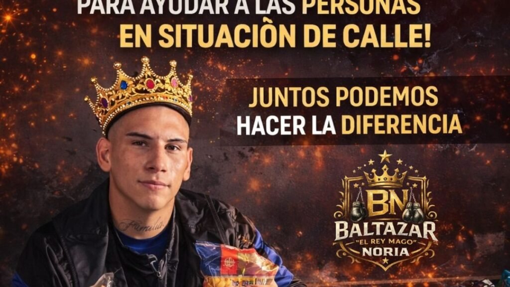 Baltazar Noria con campaña solidaria