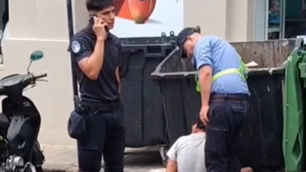 Robó cubiertos de un comercio de la peatonal