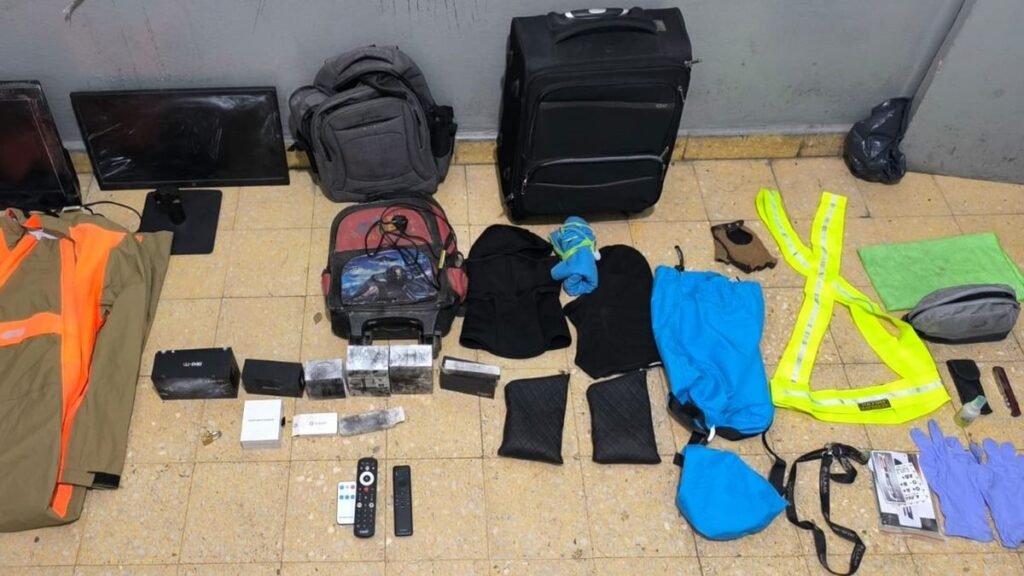 Llevaba elementos que habían sido denunciados como robados