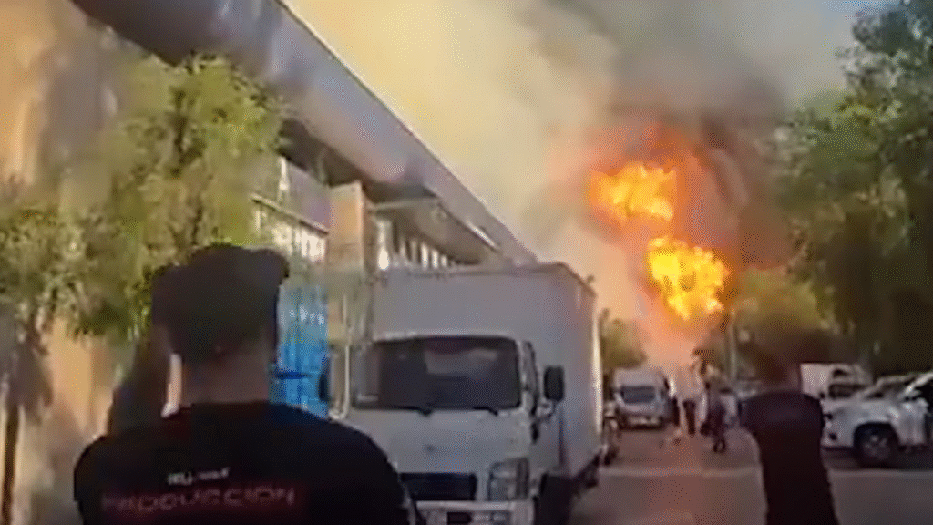 Explotó un camión que transportaba gas en Chile: hay 4 muertos y 10 heridos