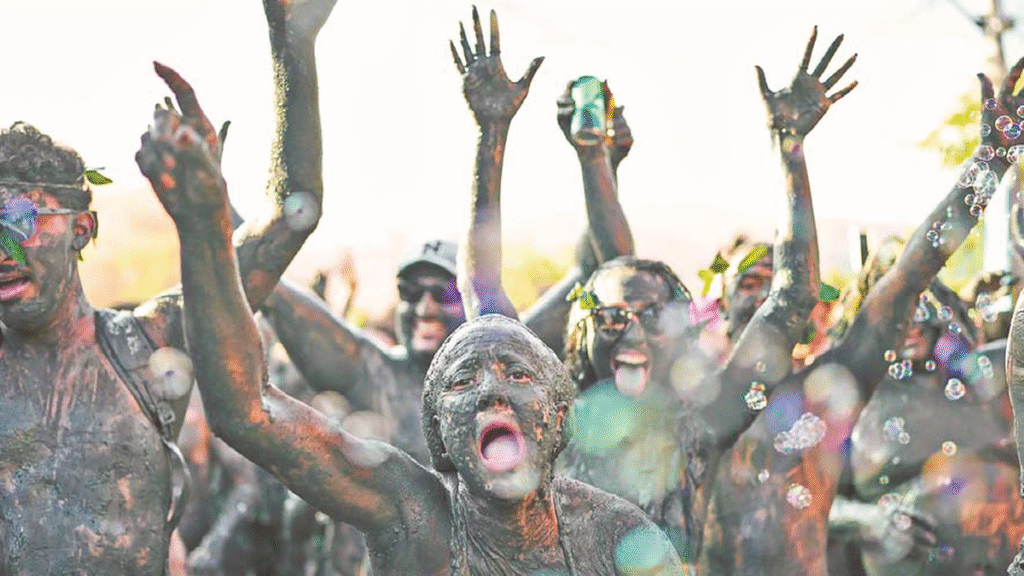 ¡Puro barro! ¡Puro barro!