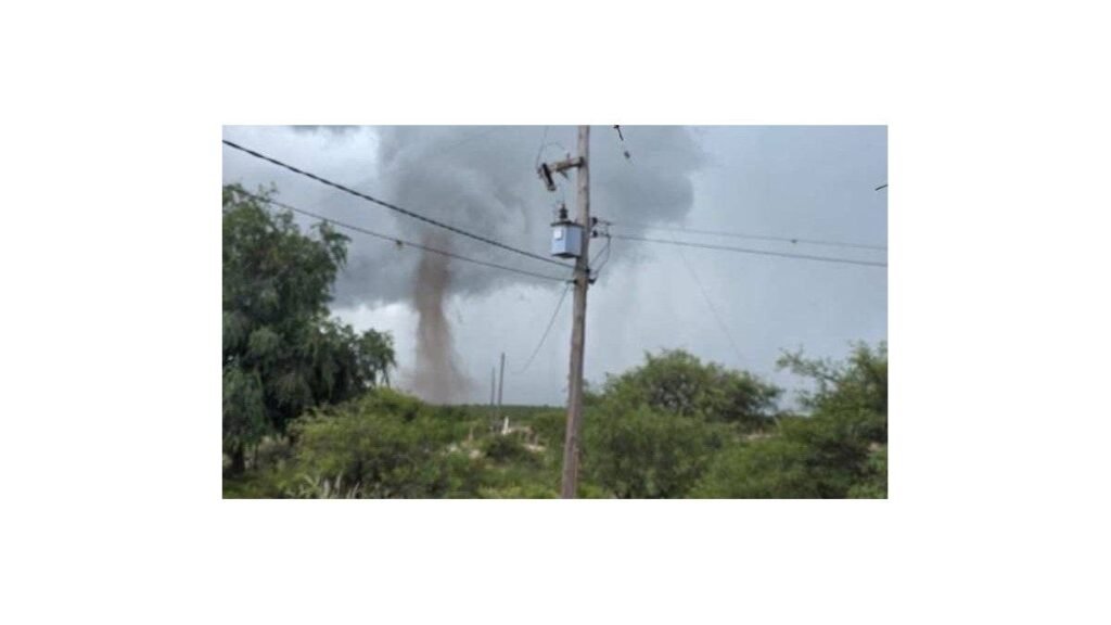 Susto en Aconquija: un tornado azotó el Campo del Pucará
