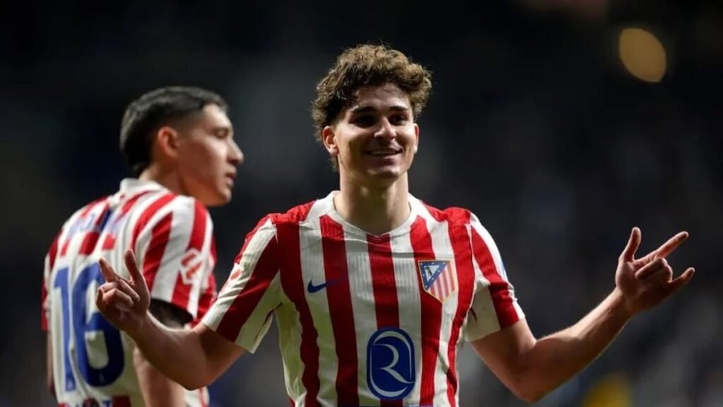 Gol clave de Julián Álvarez, en el Atlético