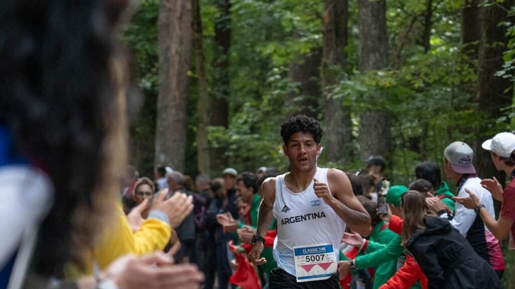 David Nieva, citado al Sudamericano de trail