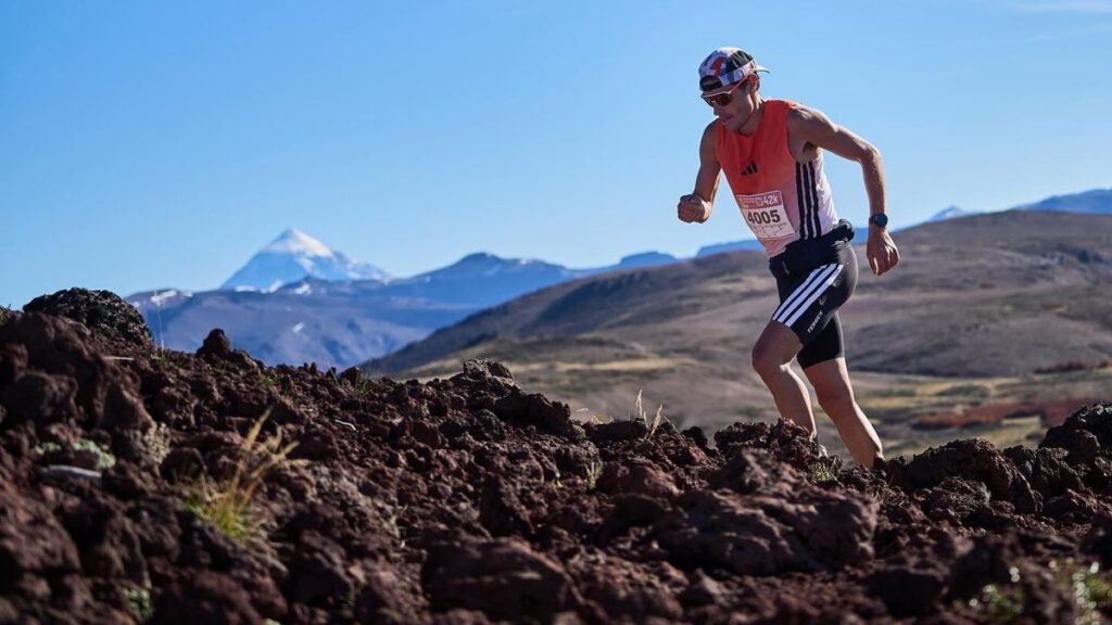 Narváez fue tercero  en Patagonia Run