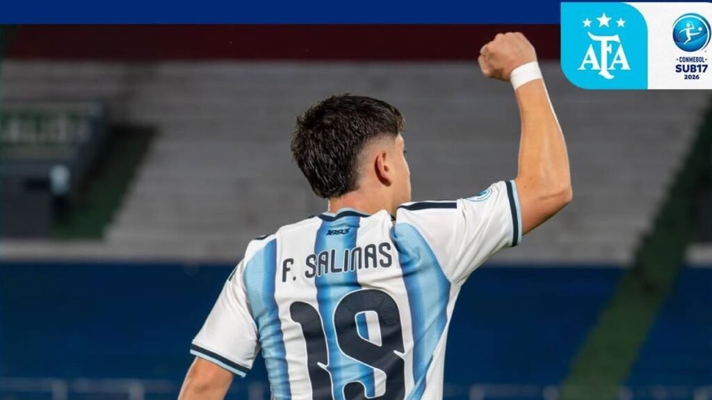 La Selección argentina Sub 17 es finalista del Sudamericano