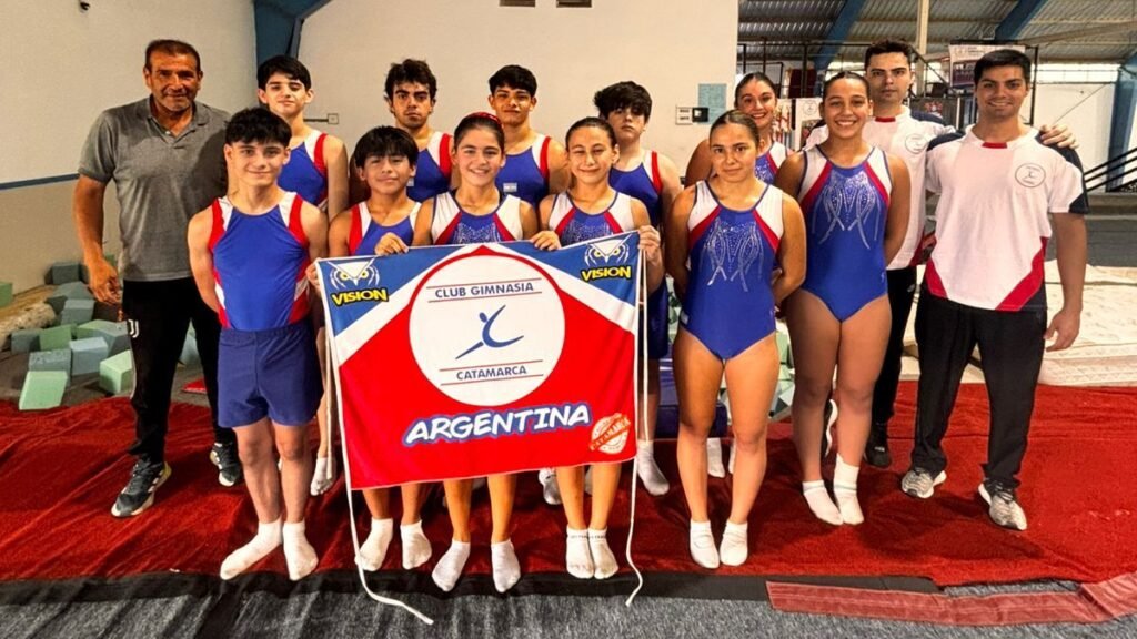 Gimnastas locales al Nacional de Trampolín