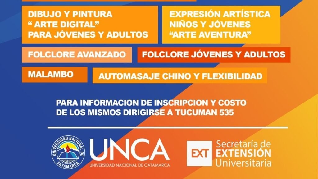 La Secretaría de Extensión lanzó sus talleres culturales