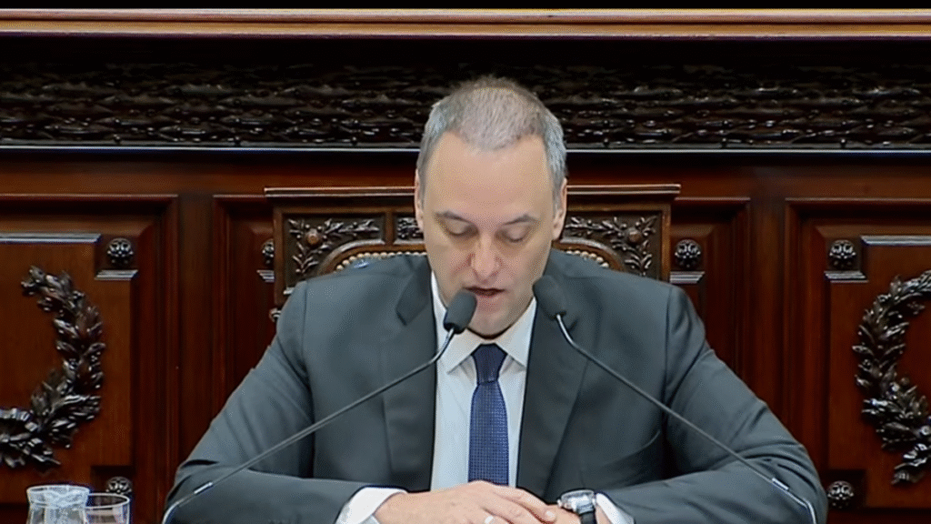 Adorni, sobre su patrimonio: “No cometí ningún delito y voy a probarlo en la Justicia”