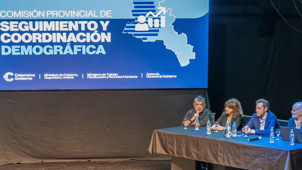 Jalil destacó la creación de la Comisión Provincial de Seguimiento y Coordinación Demográfica