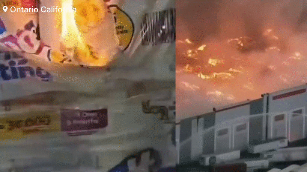 Prendió fuego un depósito de papel higiénico porque no le pagaban “lo suficiente para vivir”