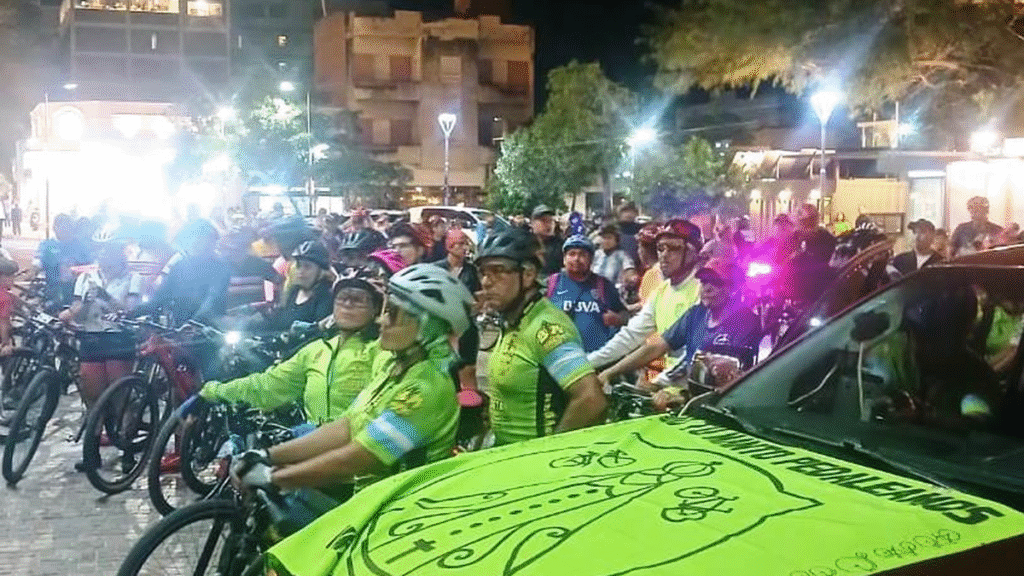 Biciperegrinos llegaron a la Catedral Basílica y recibieron la bendición del obispo
