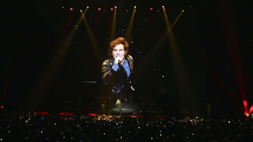 Un audio vincula a Javier Milei con el pago de u$s 70.000 para su show en el Movistar Arena