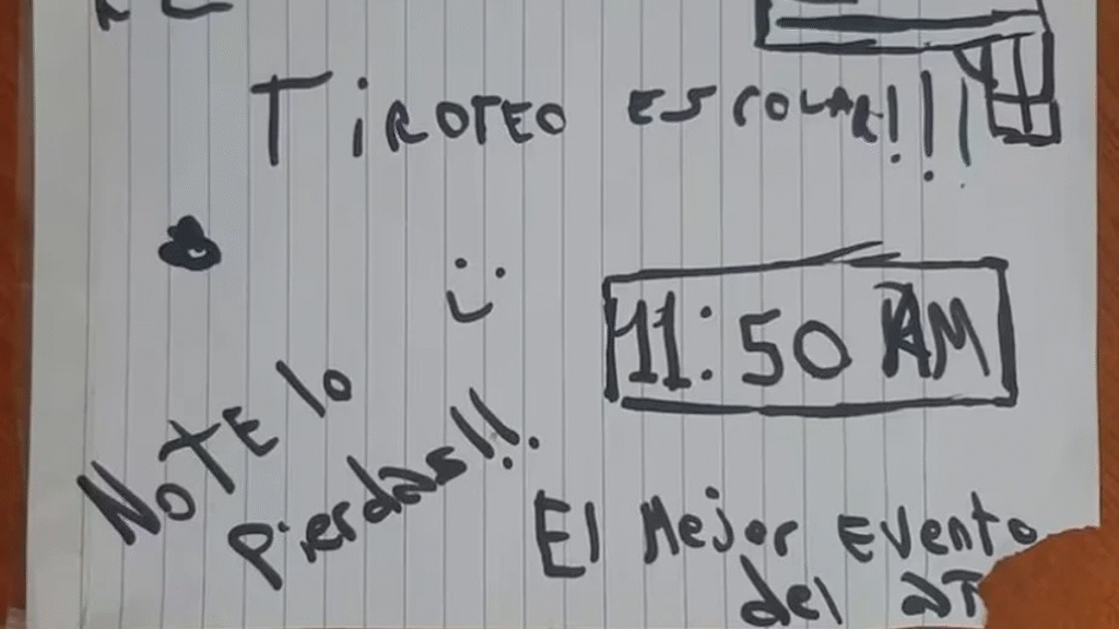 Alarma por amenaza de tiroteos en diversos colegios del país