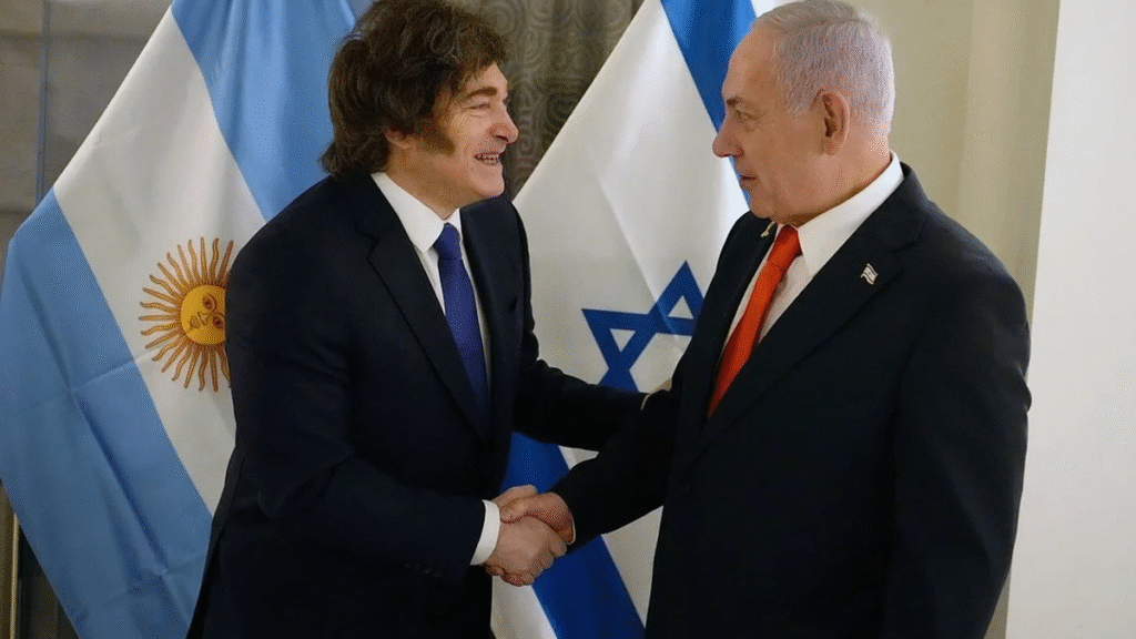 Milei visita Israel por tercera vez
