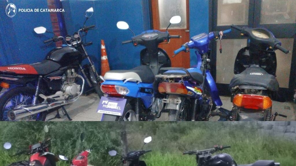 Secuestran 31 motos y arrestan a seis personas en distintos controles policiales