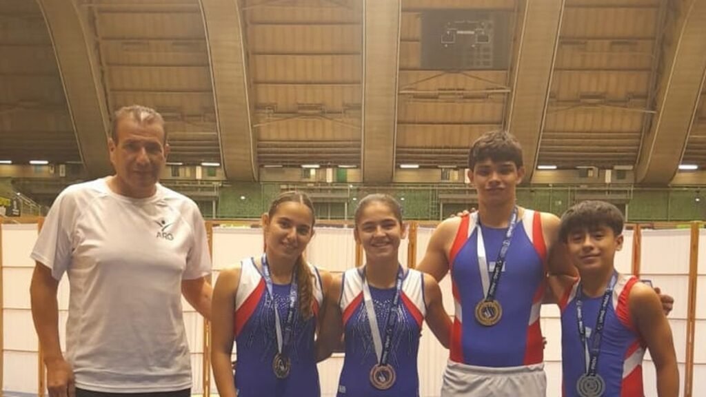 La gimnasia sobresalió en el Panamericano de trampolín