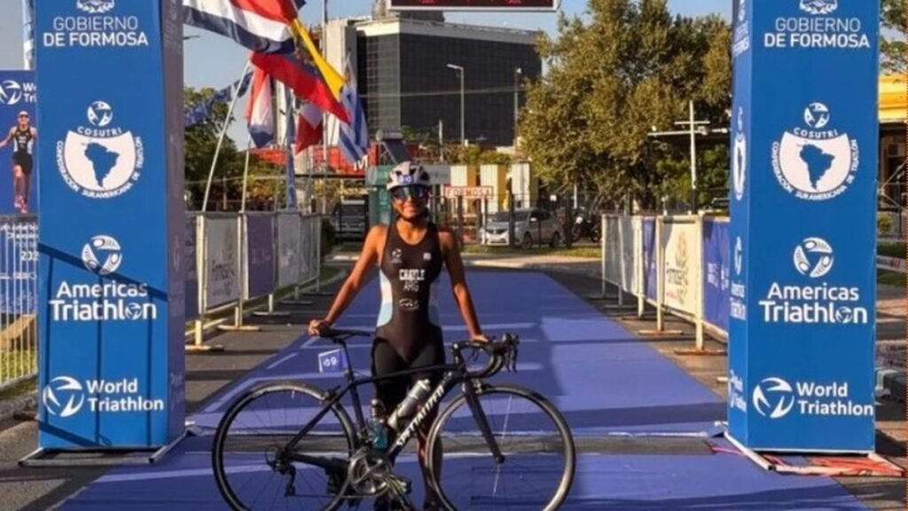Chayle Morales subcampeona argentina de triatlón 2026 Chayle Morales subcampeona argentina de triatlón 2026