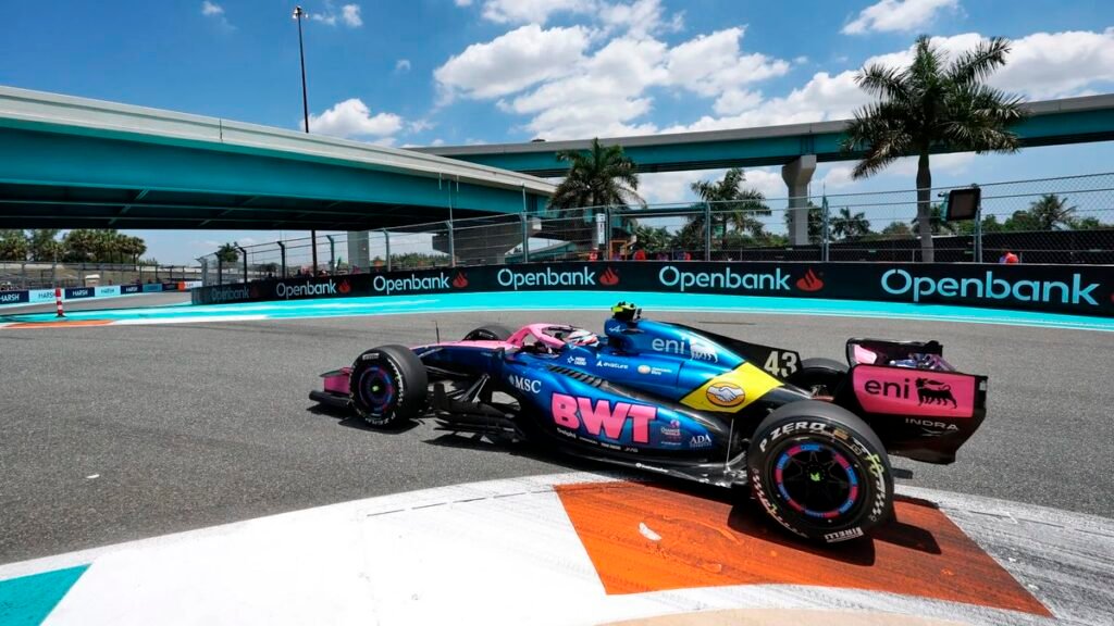 Colapinto, octavo en clasificación sprint del GP de Miami