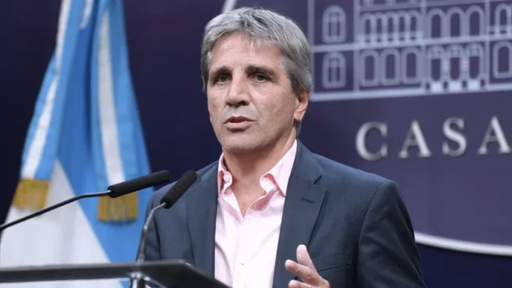 Caputo anunció el llamado “Súper RIGI”