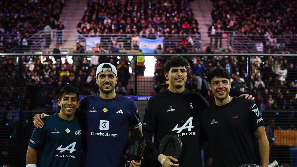 Tapia y Coello cayeron ante Chingotto y Galán en la final del Buenos Aires Premier Padel