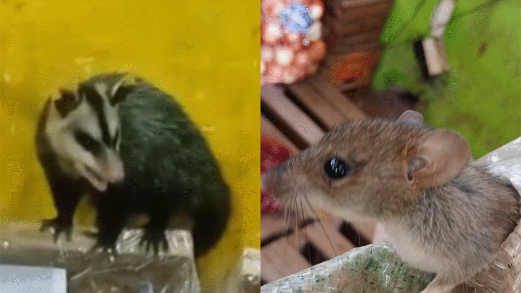 Denunciaron a una verdulería por plagas de ratas y la presencia de una comadreja