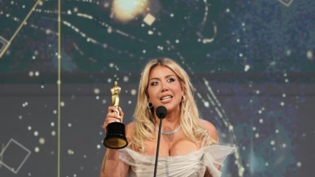 Wanda Nara fue elegida mejor conductora en los Martín Fierro 2026