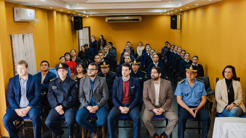 Entregaron certificados de Manipulación Segura de Alimentos a personal de seguridad