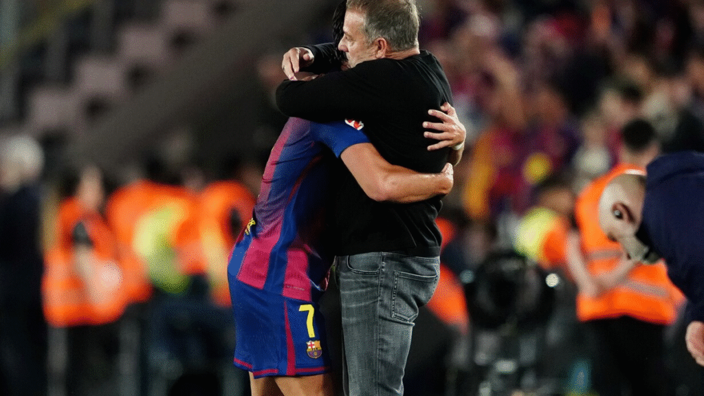 Hansi Flick dirigió y salió campeón con el Barcelona en el mismo día que su papá falleció