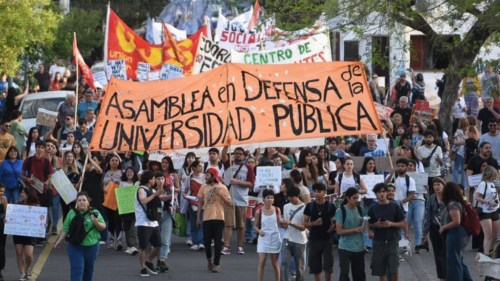 Cronograma: qué calles estarán afectadas por la Cuarta Marcha Federal Universitaria