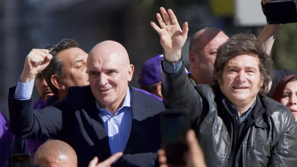 Milei salió en defensa  de José Luis Espert