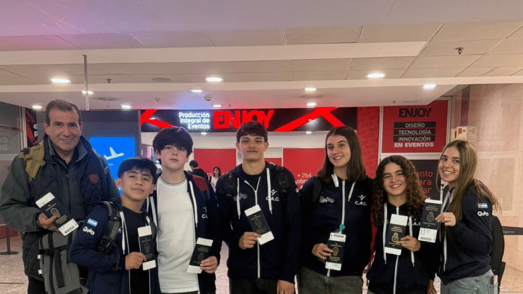 Gimnastas catamarqueños representarán a la Argentina en el Panamericano de Trampolín 2026