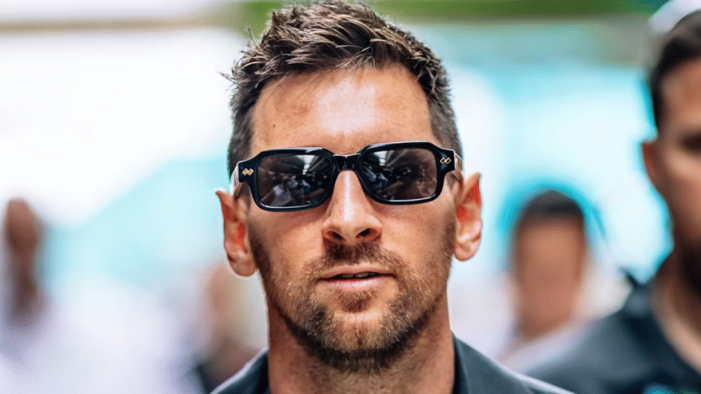 Lionel Messi fue al Gran Premio de Miami para alentar a Franco Colapinto
