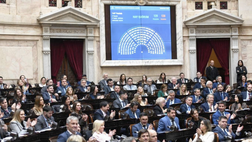 El Gobierno alcanzó el quórum y se debate el régimen de zonas frías