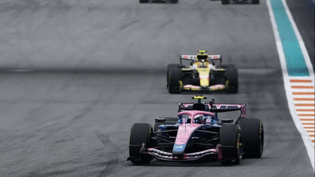 Espectacular largada de Franco Colapinto en el Gran Premio de Miami