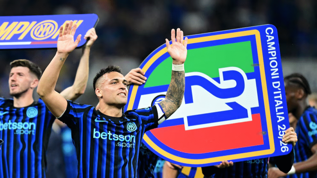 El Inter de Lautaro Martínez se consagró campeón de la Serie A
